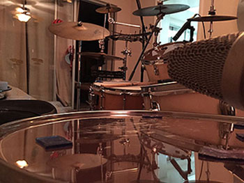 Chris Woolever drum set